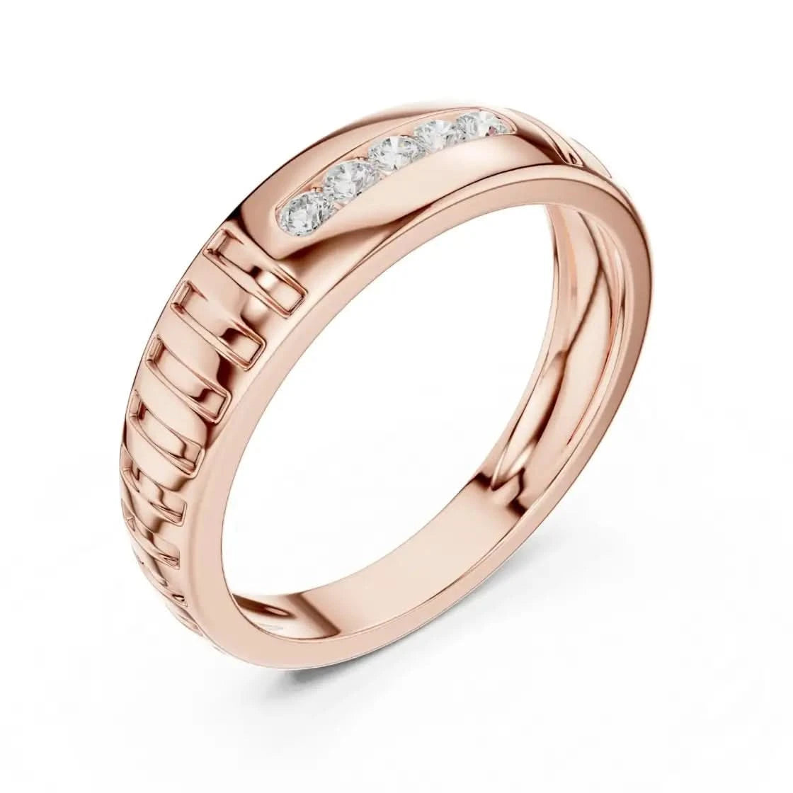 silver Royal Edge Ring