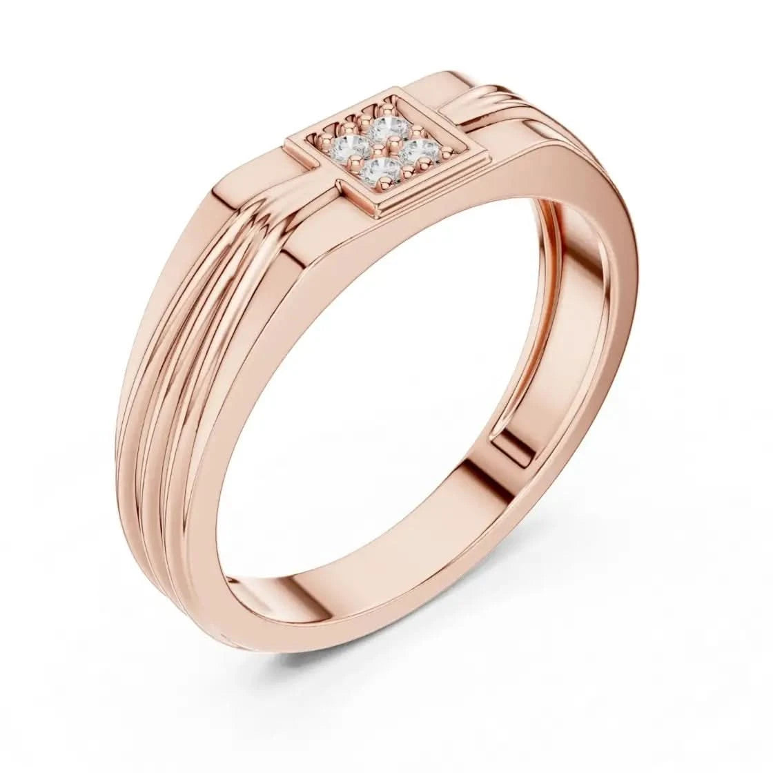 silver Imperial Spark Ring