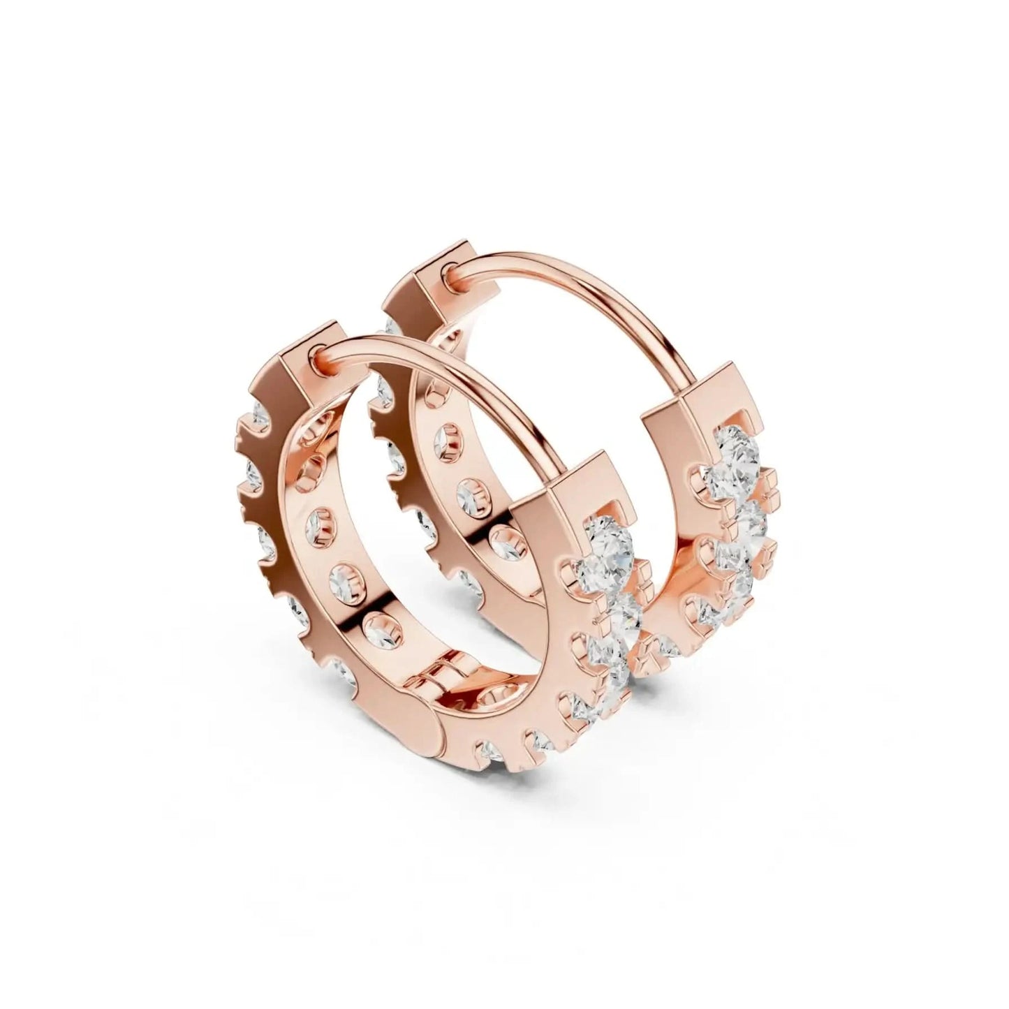 silver Diamond Edge Rose Gold Bali
