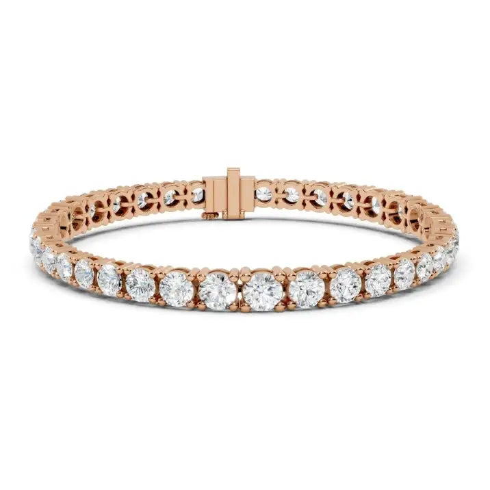 silver Premium Diamond Tennis Bracelet