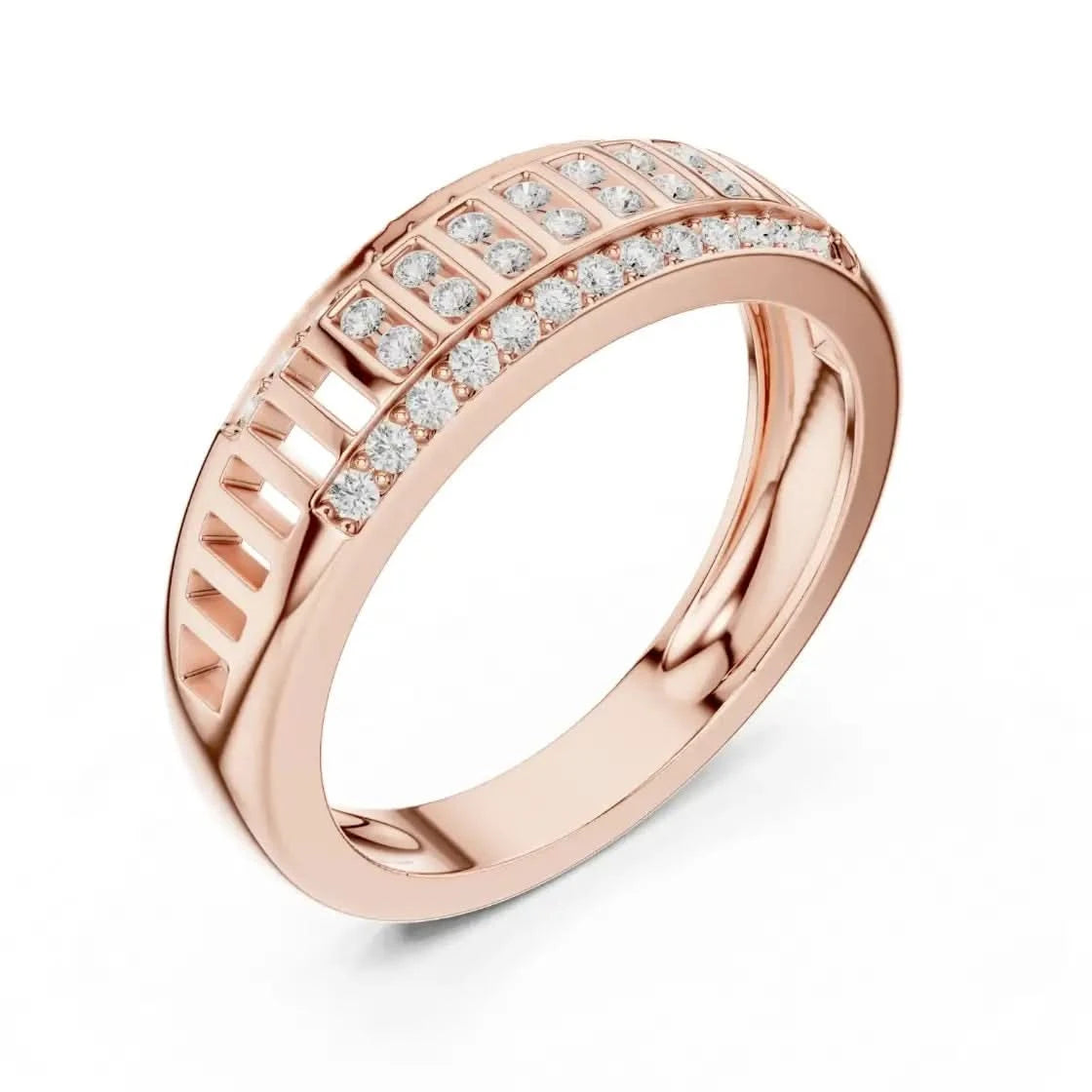 silver Elite Spark Ring