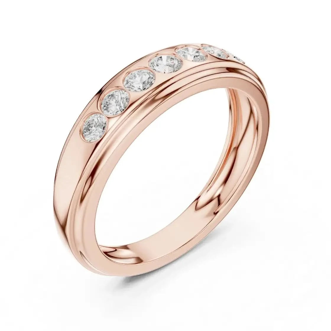 silver Stellar Glow Ring