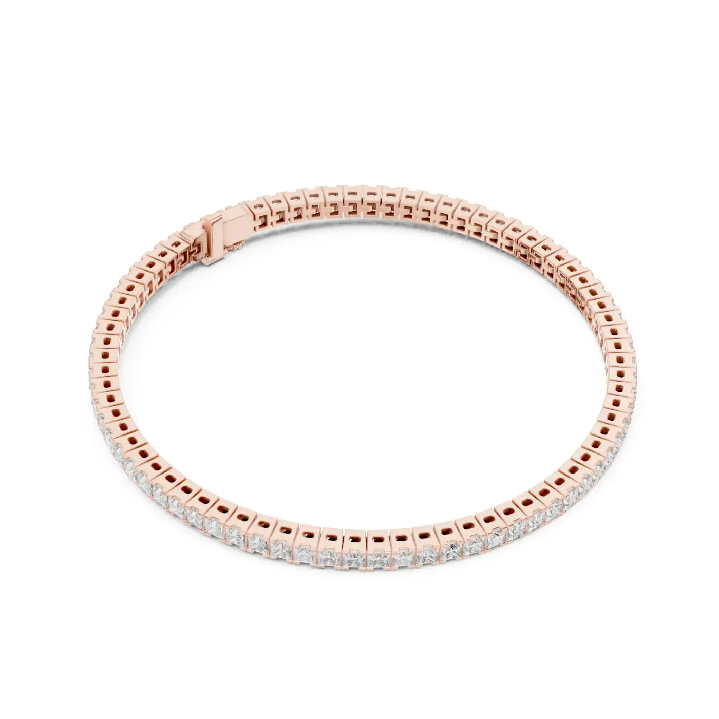 silver Diamond Glow Bracelet