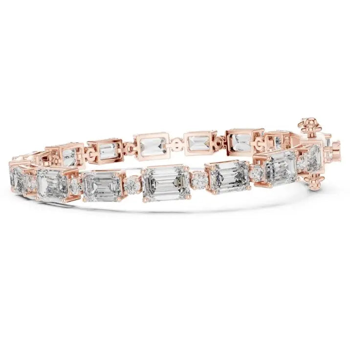 silver Celeste Crystal Bracelet