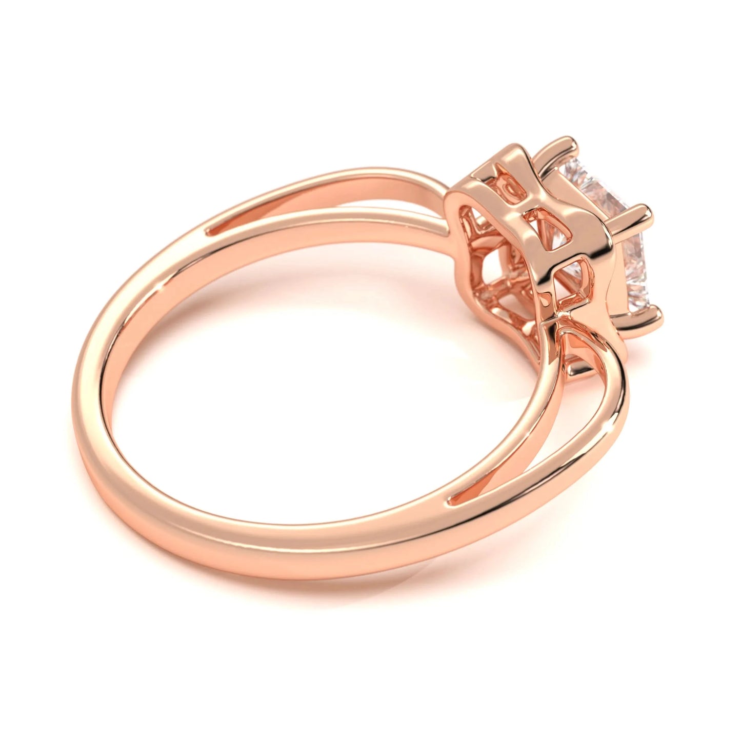 Princess Cut Solitaire Ring