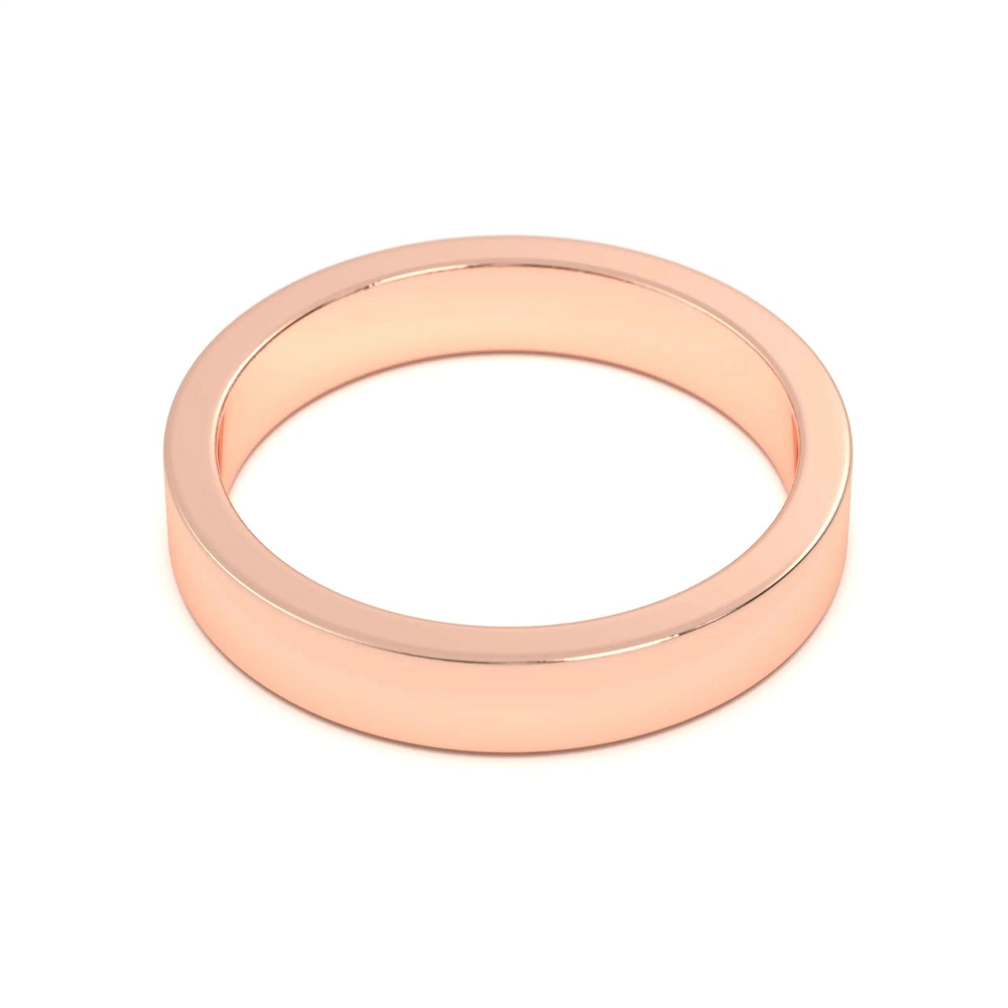 Modern Plain Silver Ring