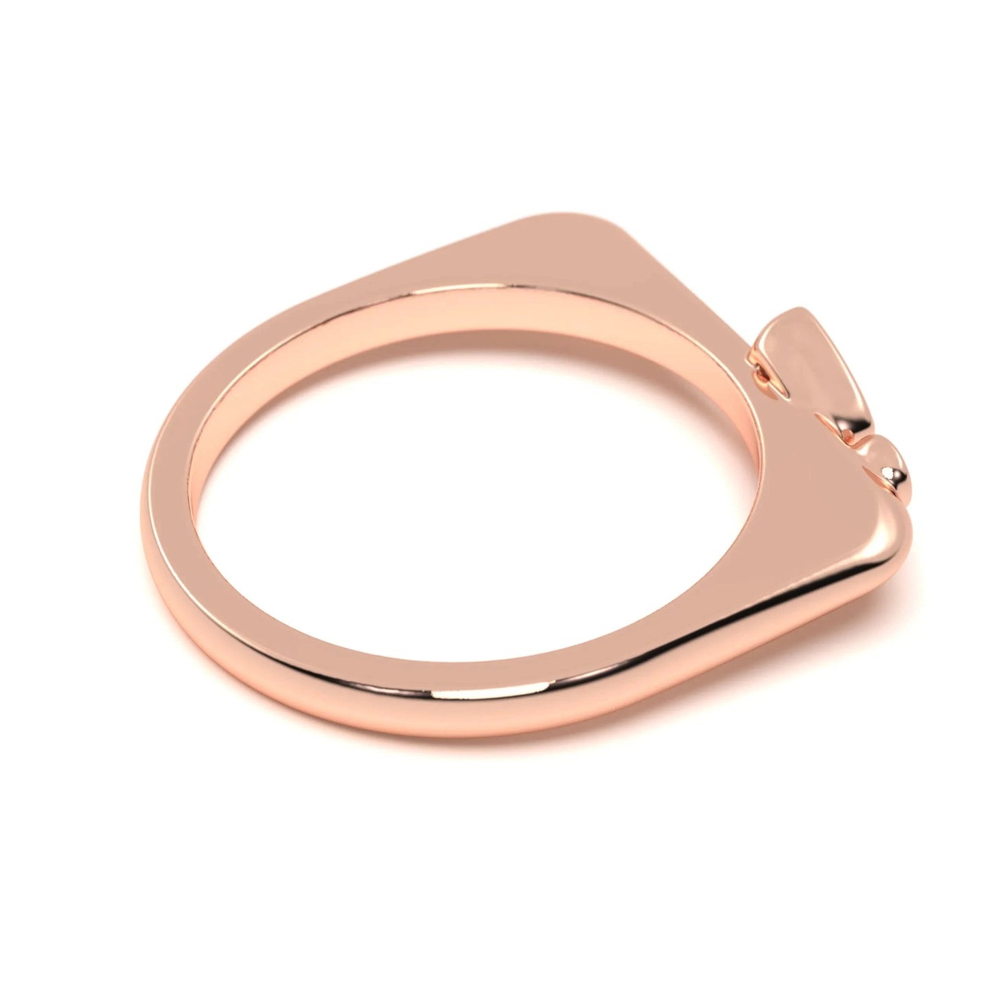 Celeste silver Dual Stone Ring