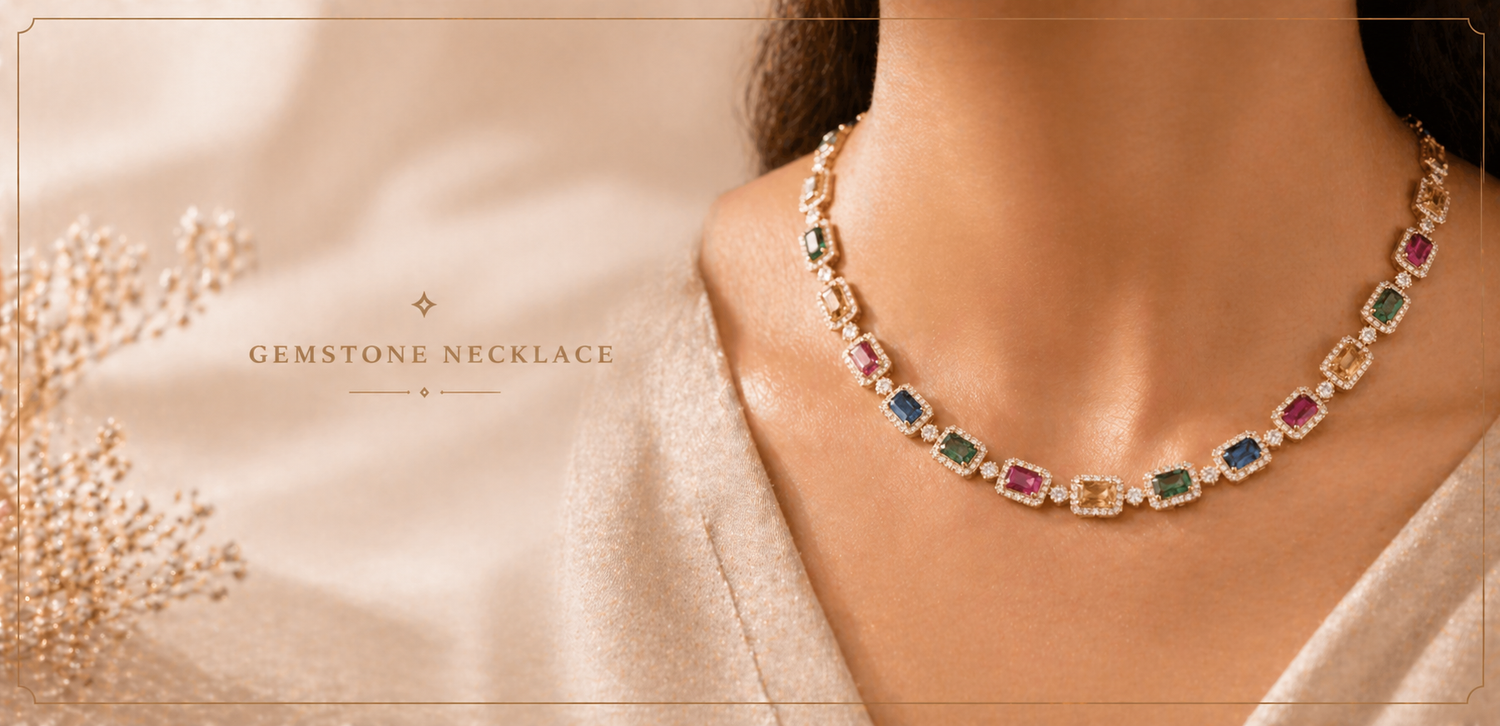 Gemstone necklaces