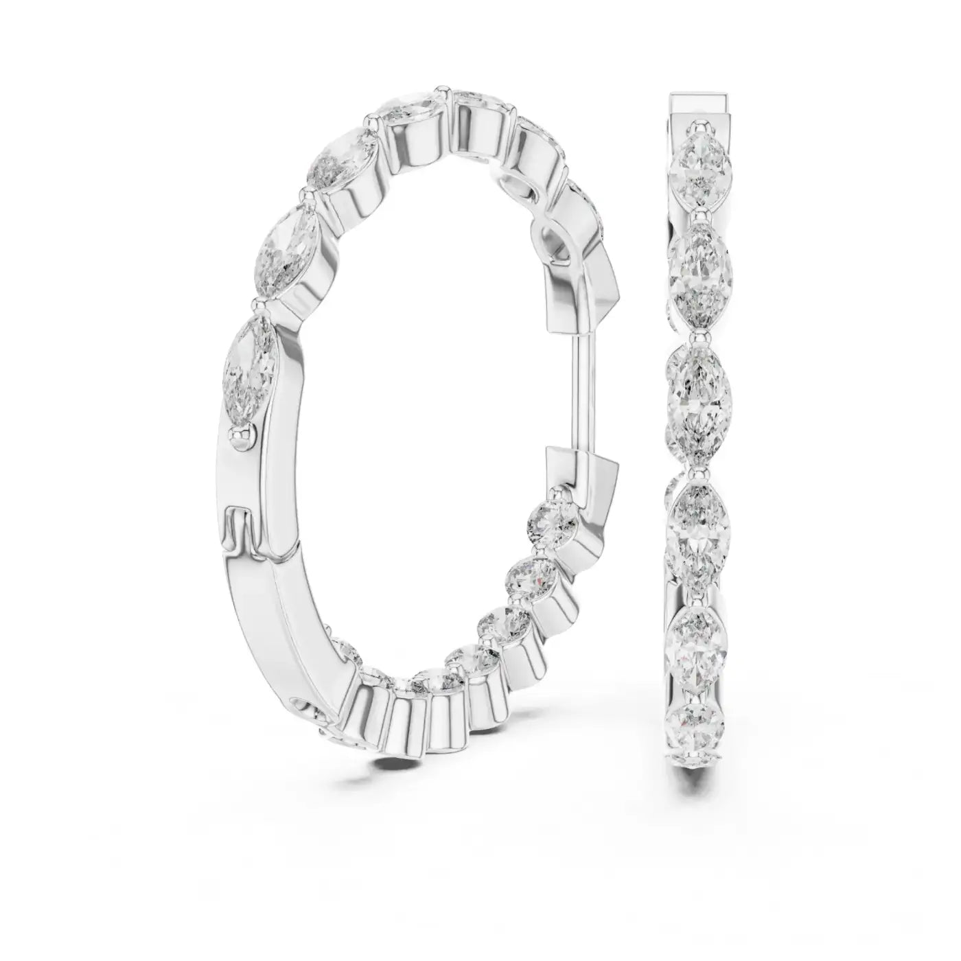 silver Classic Diamond Elegance