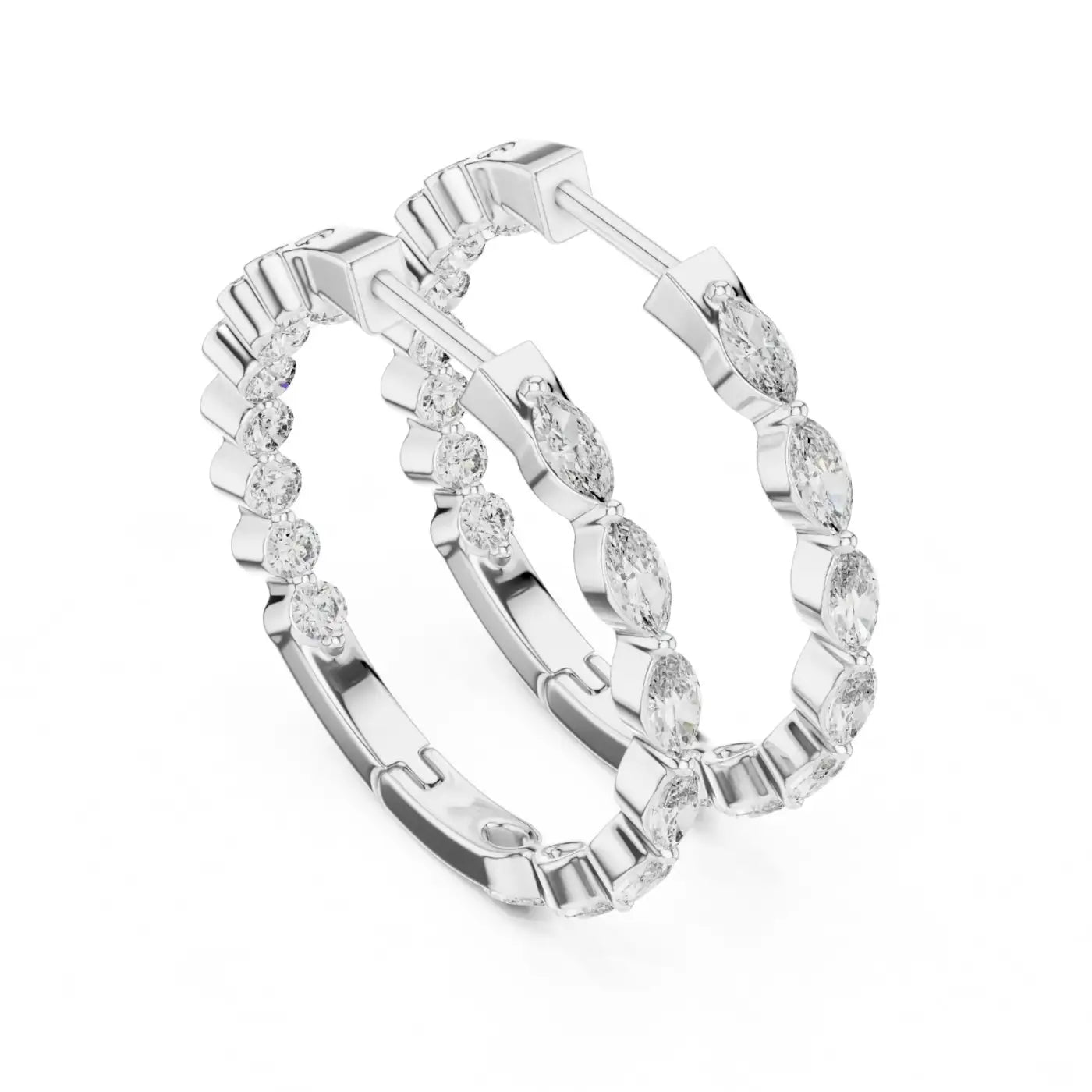 silver Classic Diamond Elegance