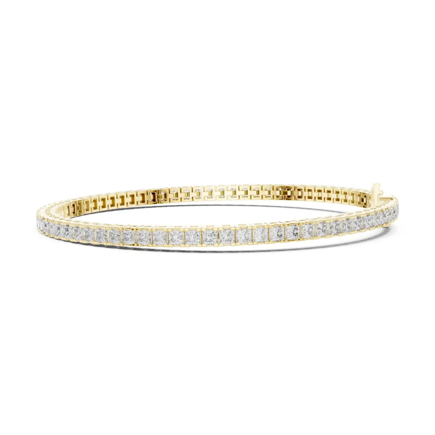 silver Diamond Glow Bracelet