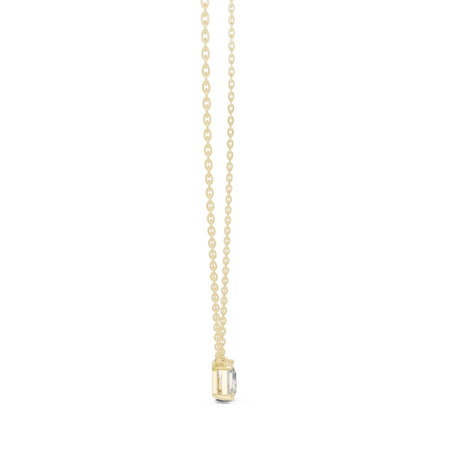 silver Dual Stone Elegance Pendant
