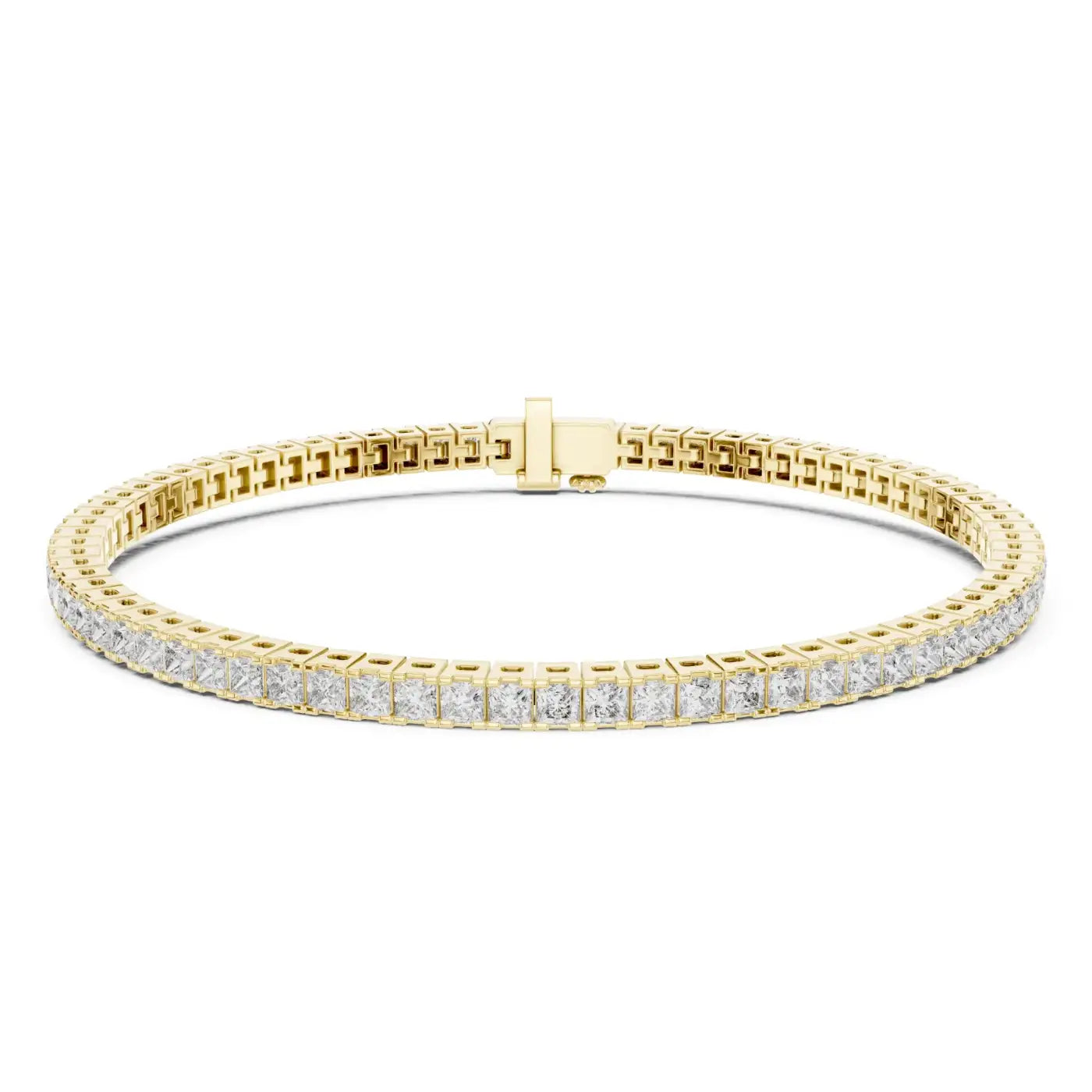 silver Diamond Glow Bracelet