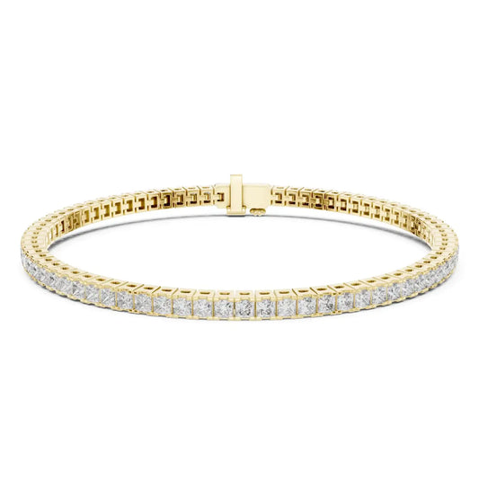 silver Diamond Glow Bracelet