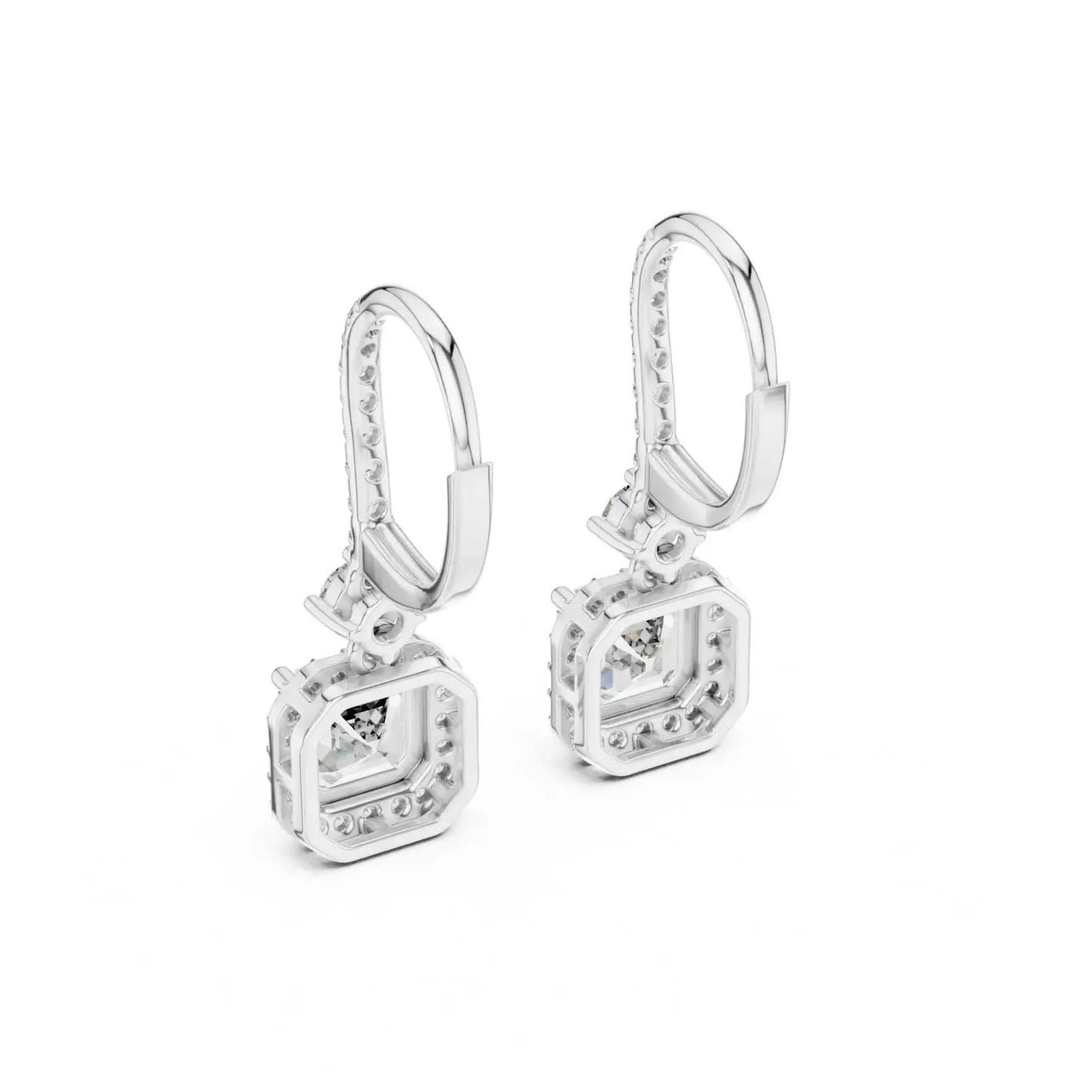 silver Celeste Spark Earrings