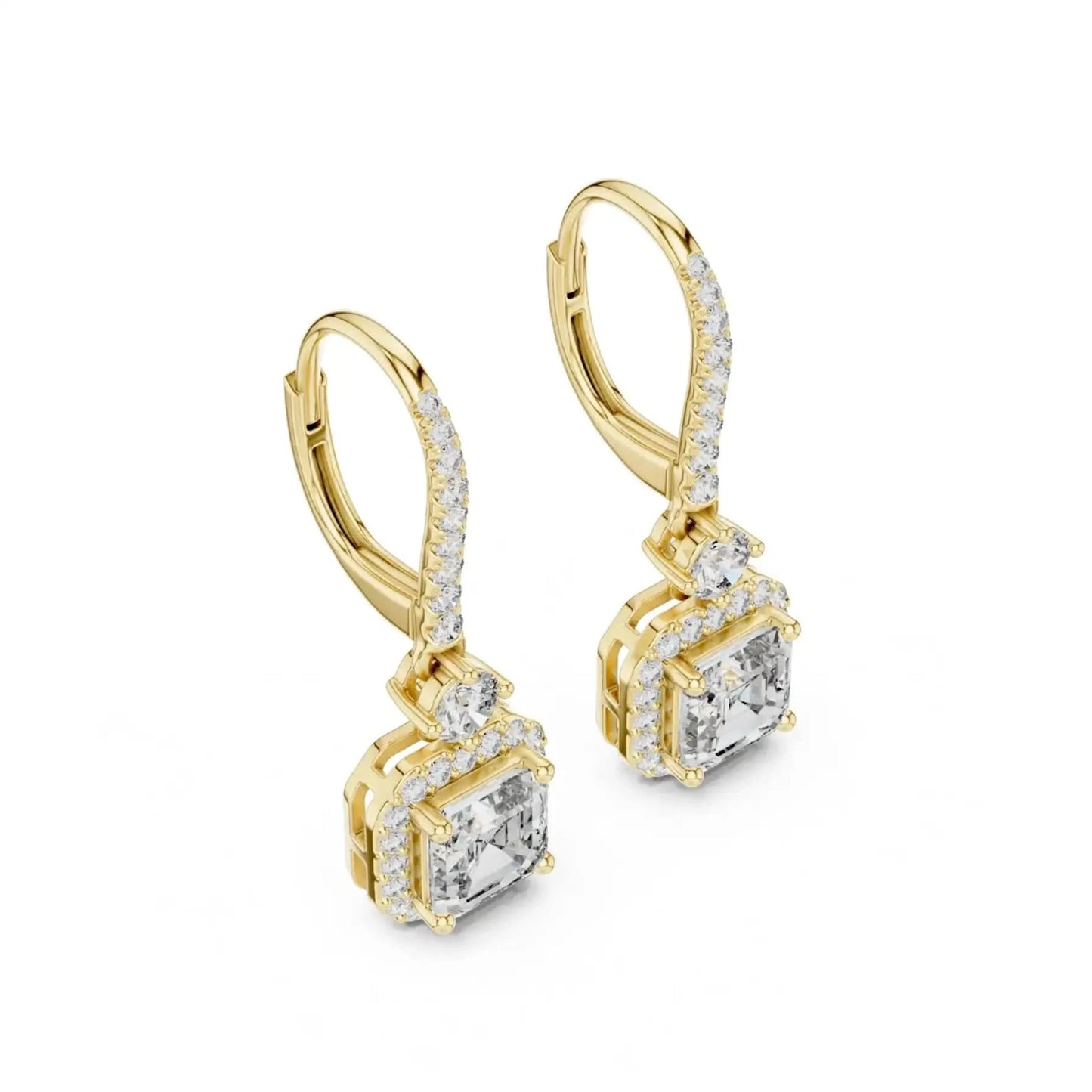 silver Celeste Spark Earrings