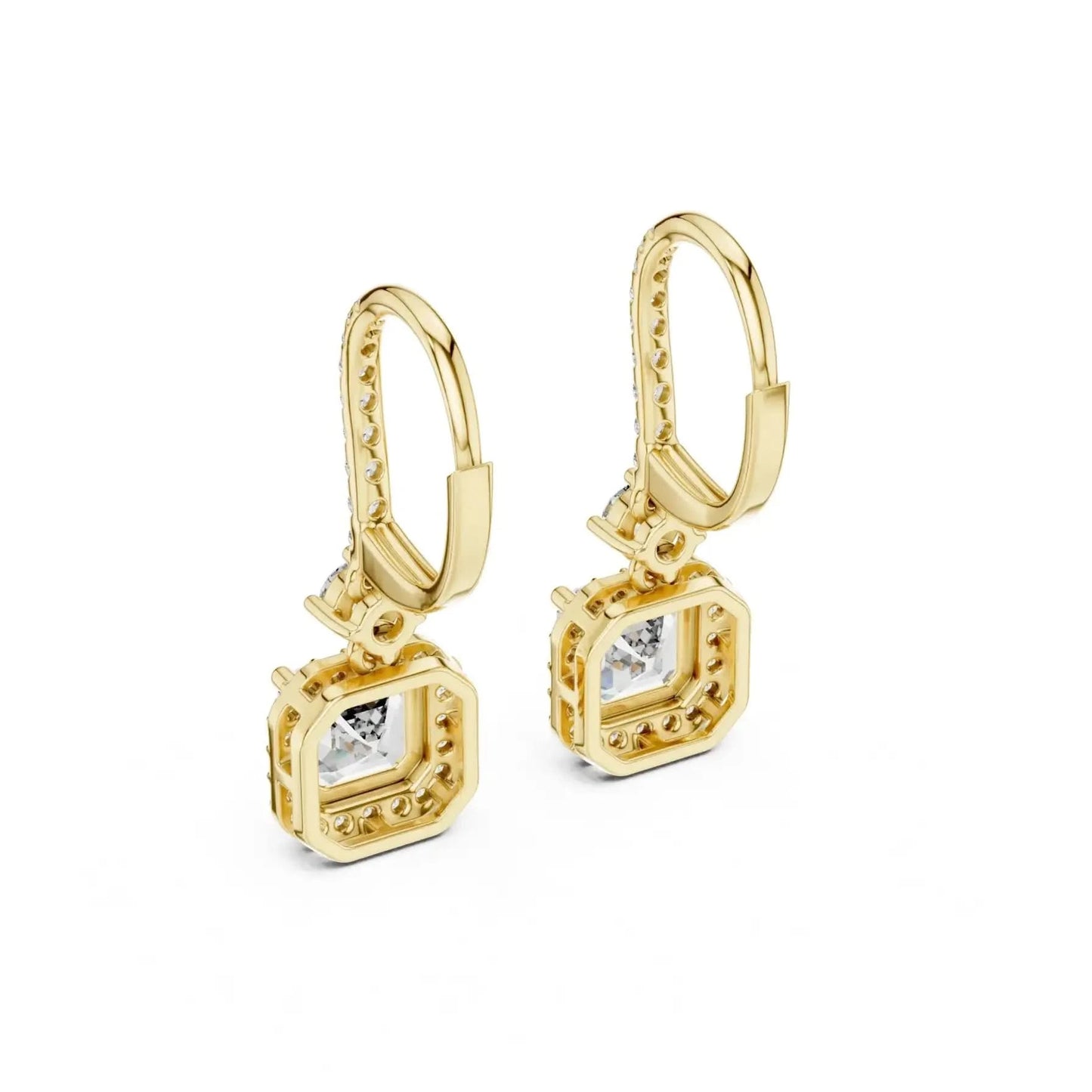silver Celeste Spark Earrings