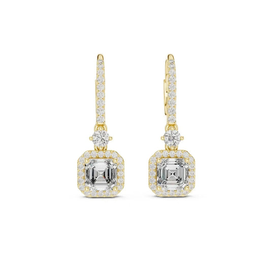 silver Celeste Spark Earrings