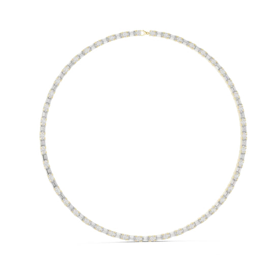 silver Infinity Spark Necklace