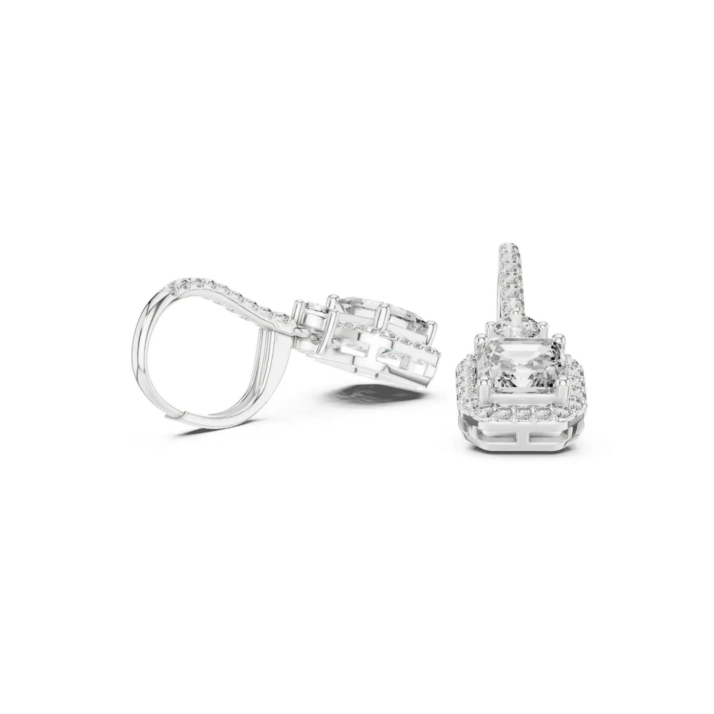 silver Celeste Spark Earrings