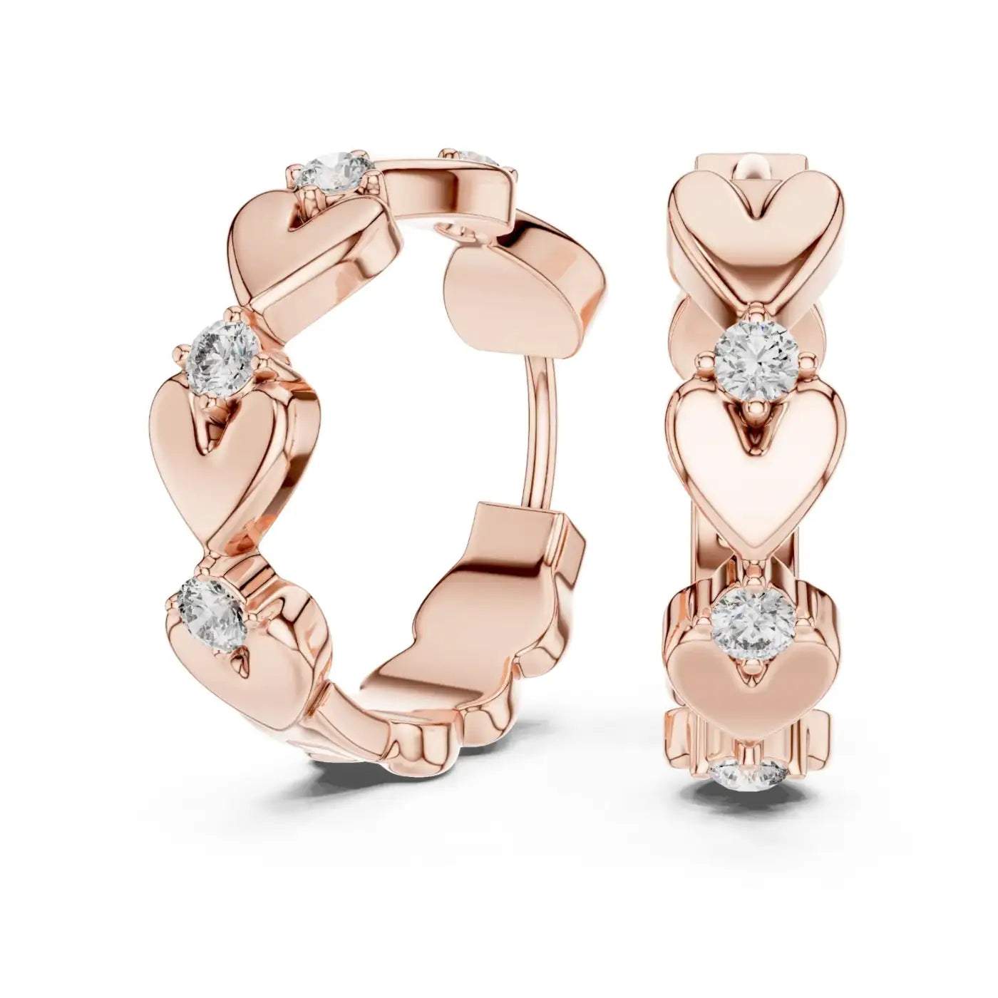 silver Classic Love Spark Design