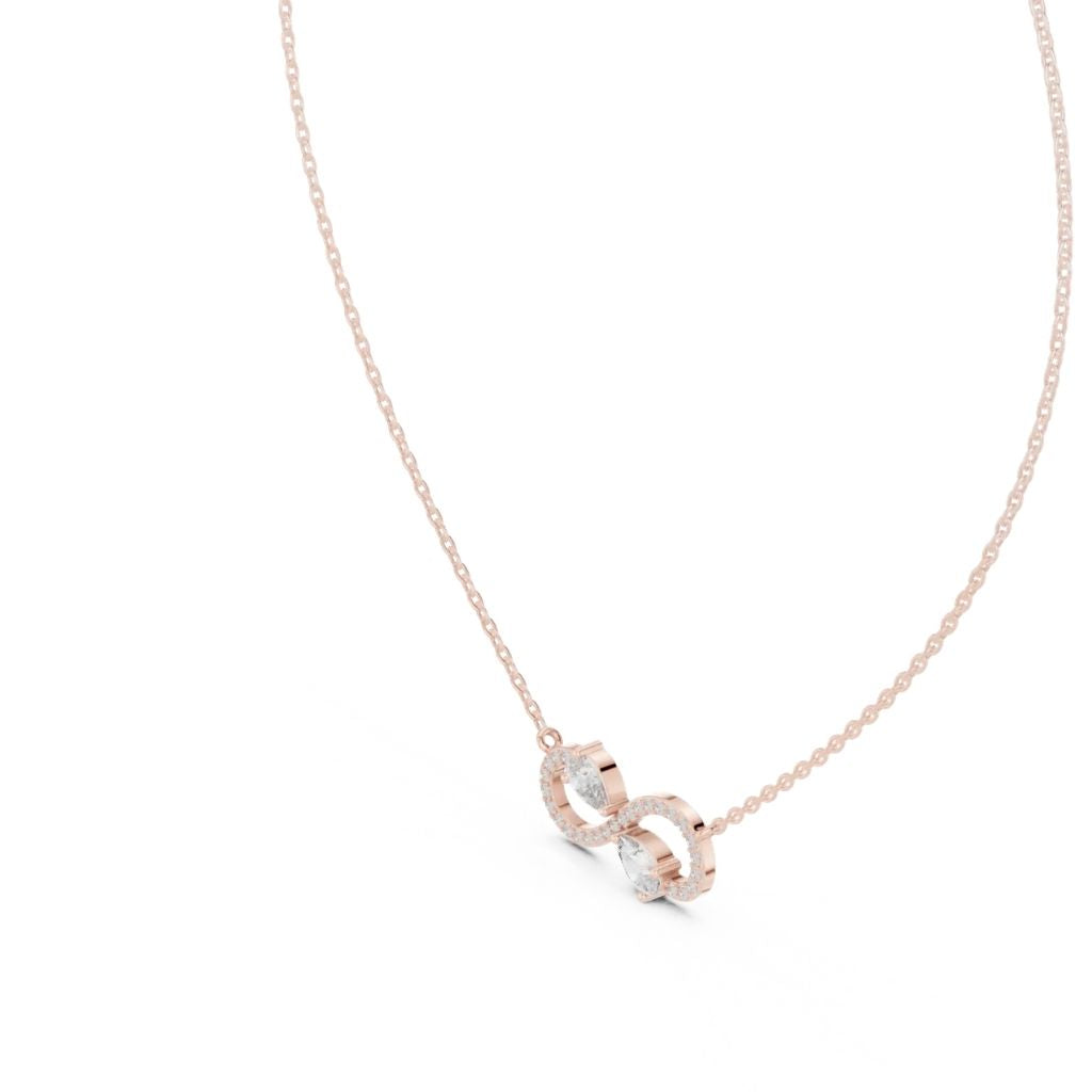 silver Infinity Sparkle Pendant