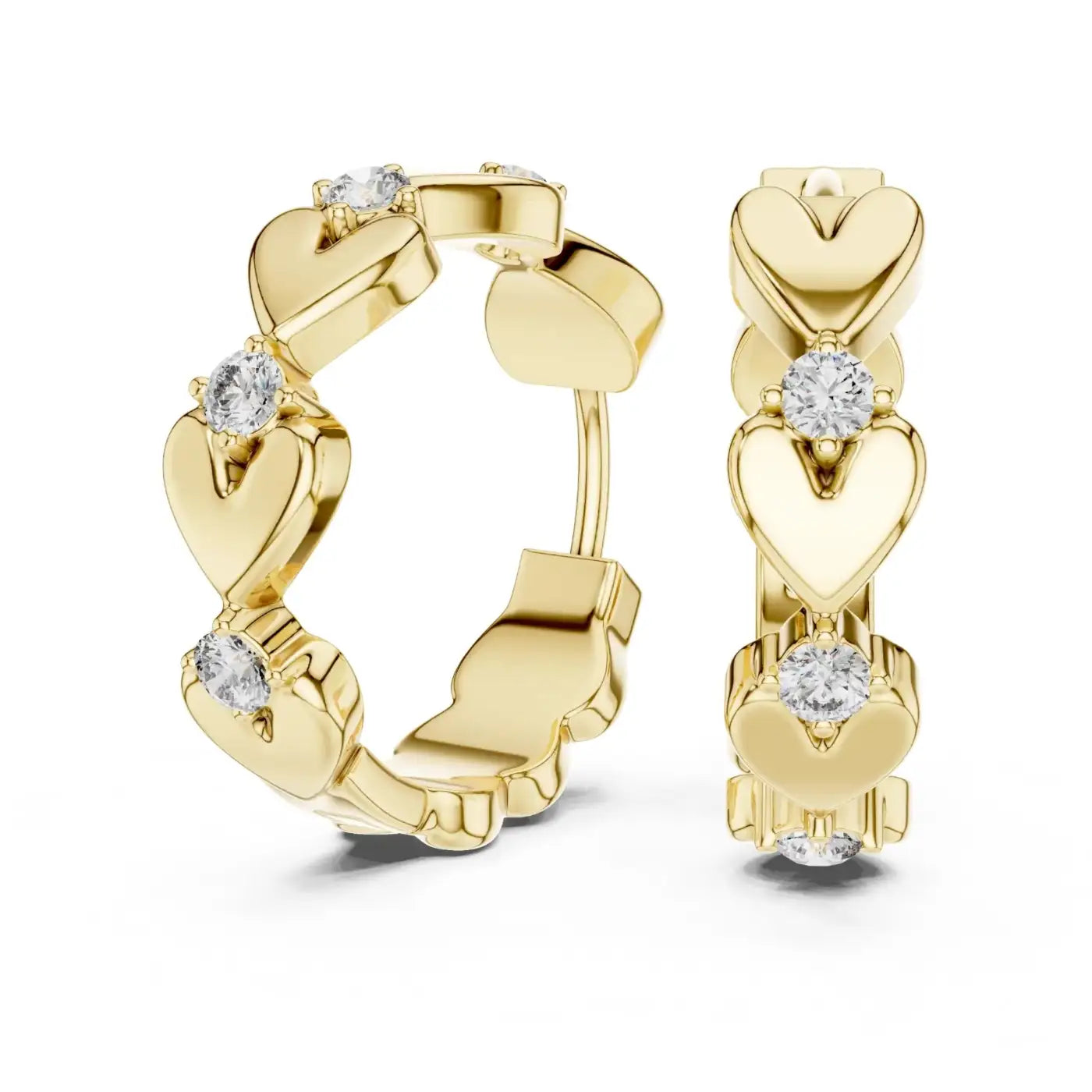 silver Classic Love Spark Design