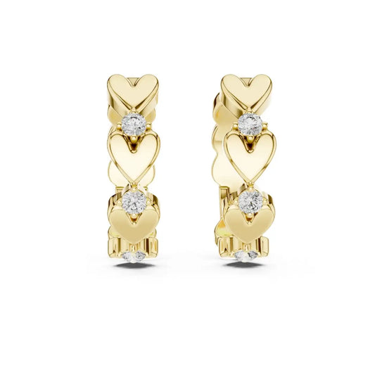 silver Classic Love Spark Design