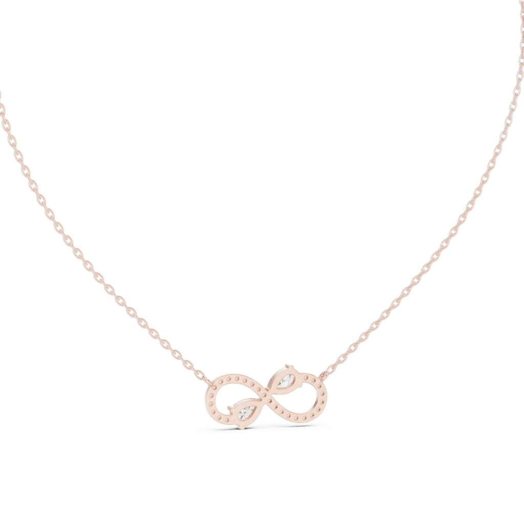 silver Infinity Sparkle Pendant