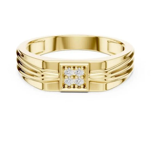 silver Imperial Spark Ring