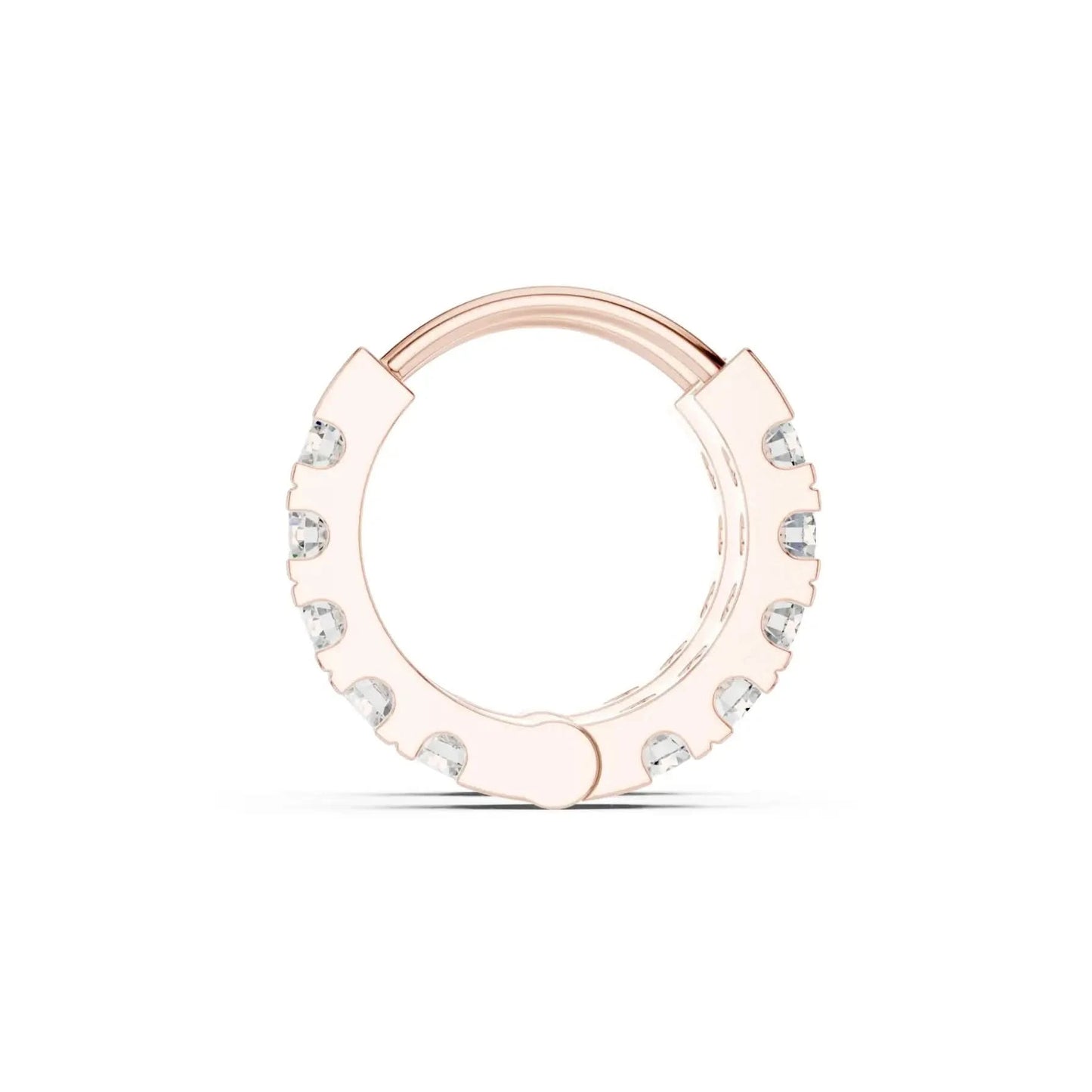 silver Diamond Edge Rose Gold Bali