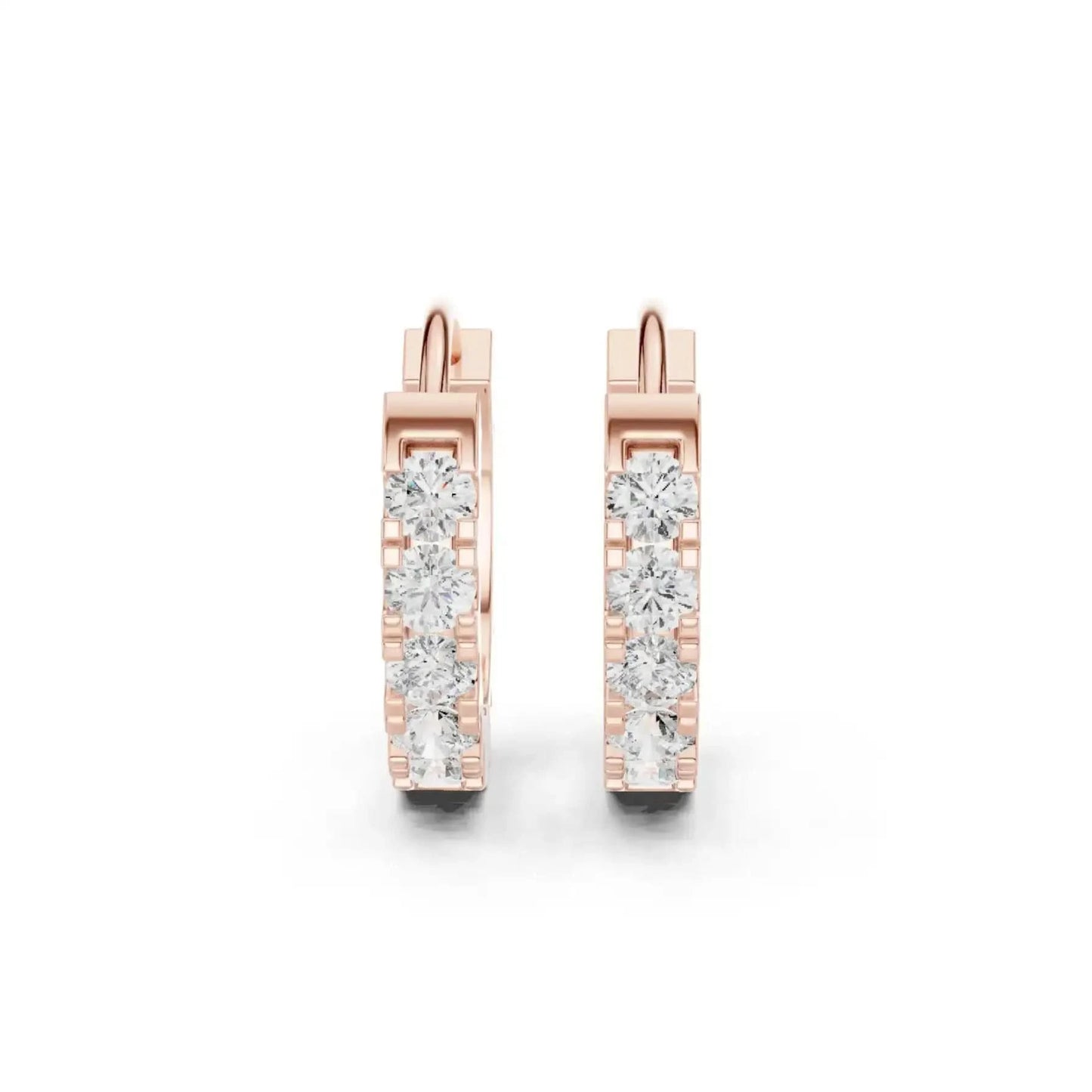 silver Diamond Edge Rose Gold Bali