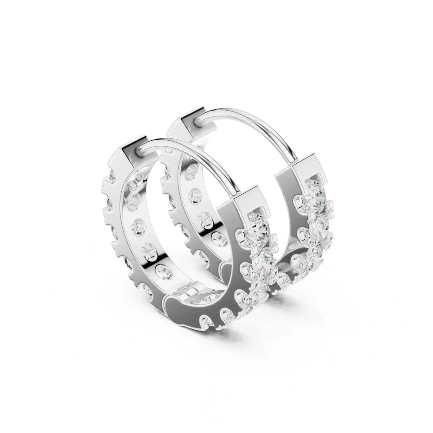 silver Diamond Edge Rose Gold Bali