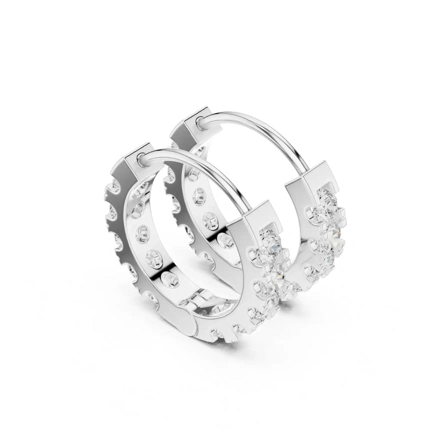 silver Diamond Edge Rose Gold Bali