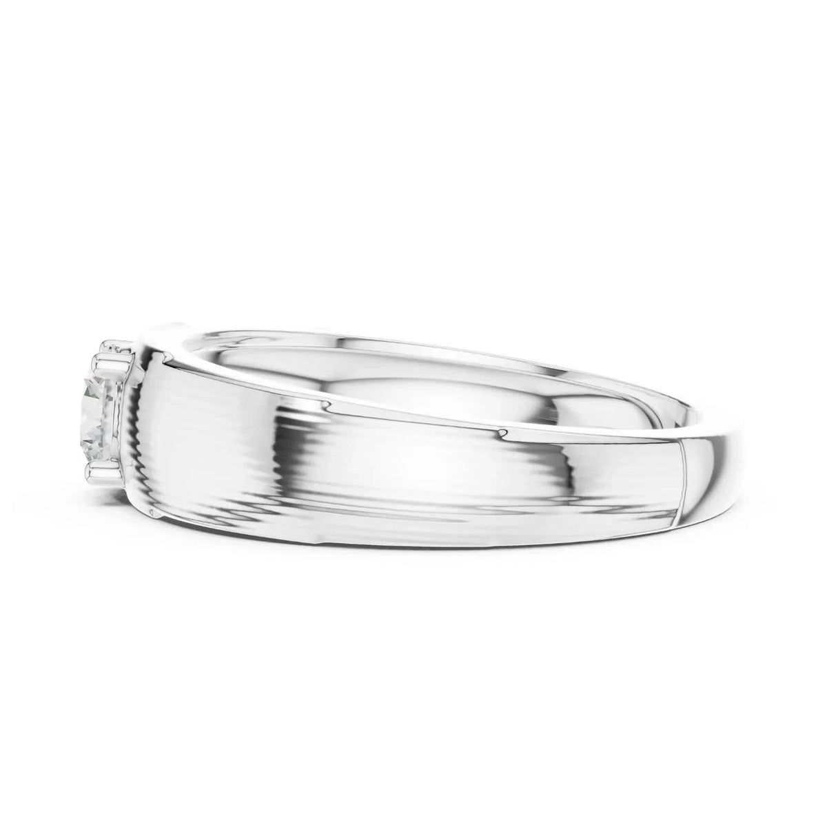 silver Velora Diamond Ring