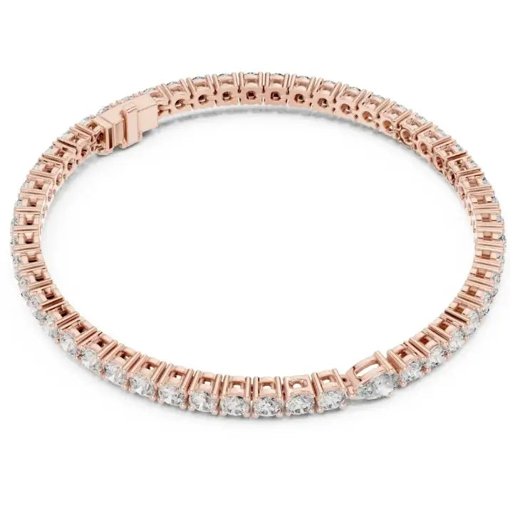 silver Royal Sparkle Tennis Bracelet