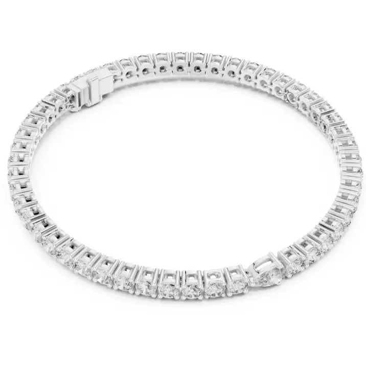 silver Royal Sparkle Tennis Bracelet