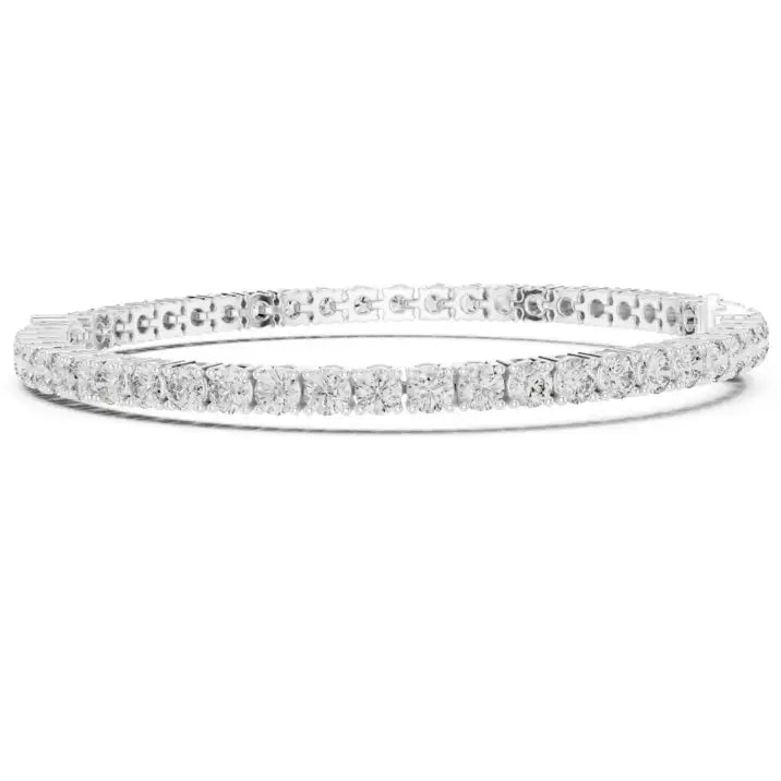 silver Royal Sparkle Tennis Bracelet