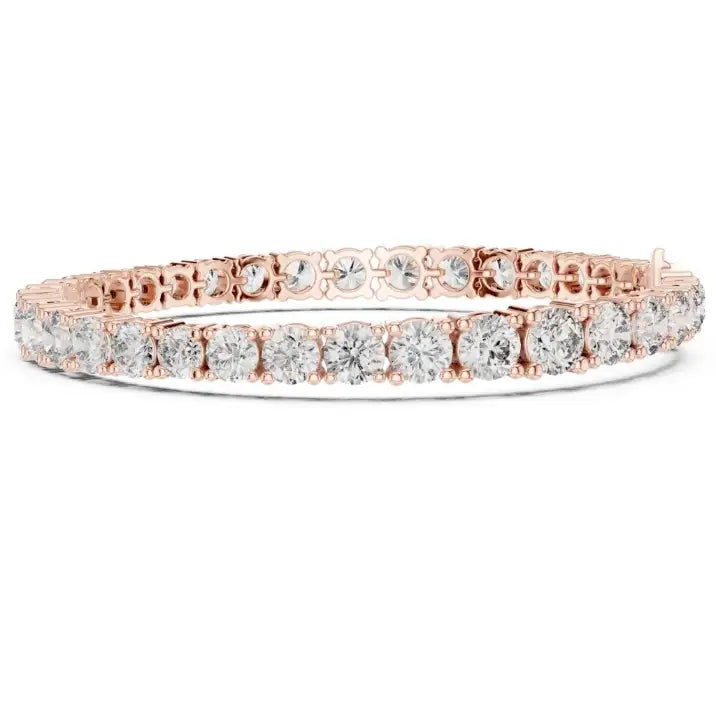 silver Premium Diamond Tennis Bracelet