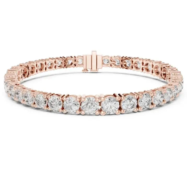 silver Premium Diamond Tennis Bracelet