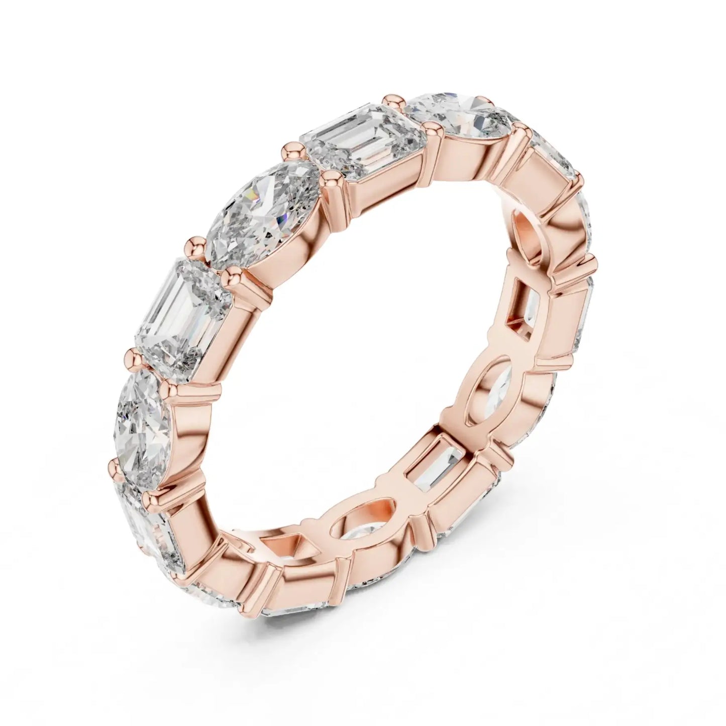 silver Radiant Love Band