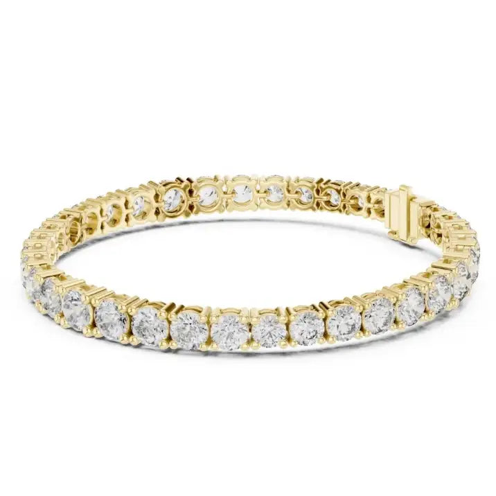 silver Premium Diamond Tennis Bracelet