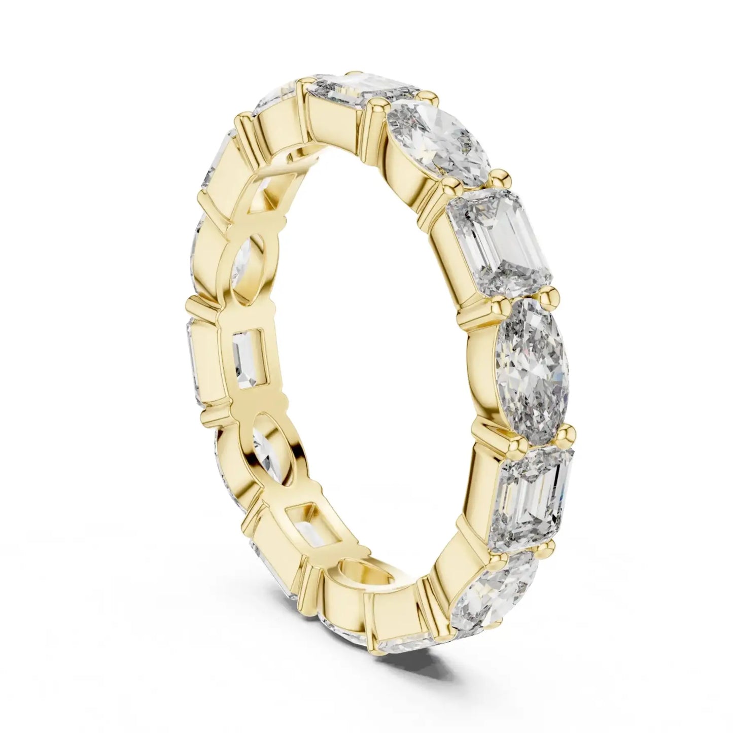 silver Radiant Love Band