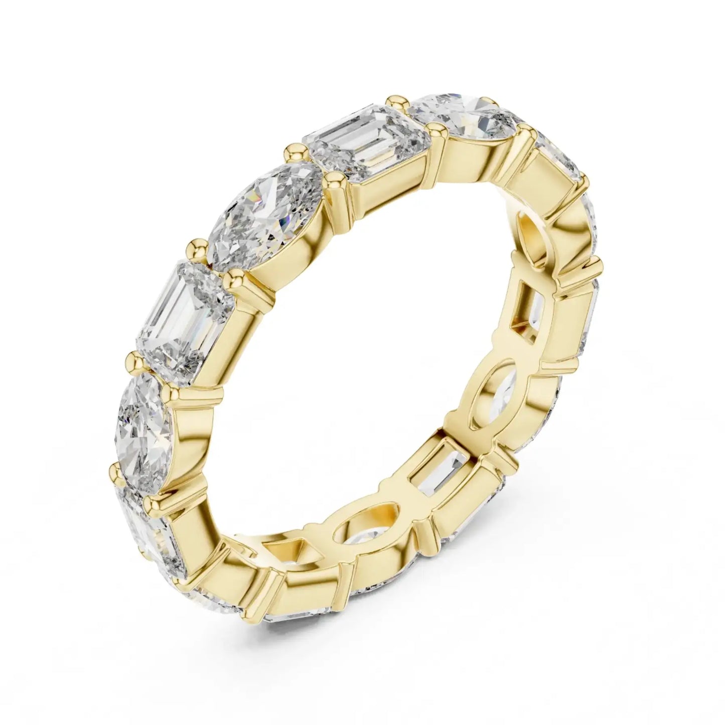 silver Radiant Love Band