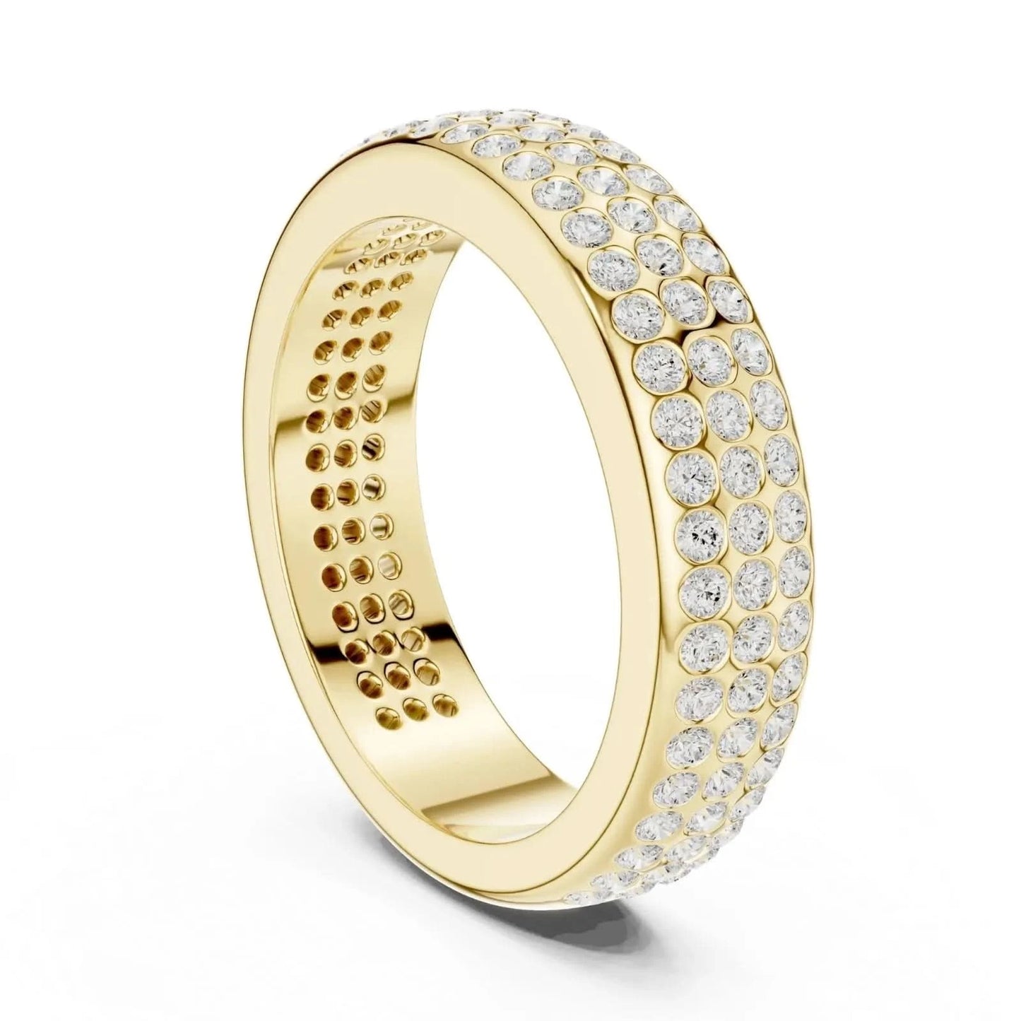 silver Infinite Spark Ring