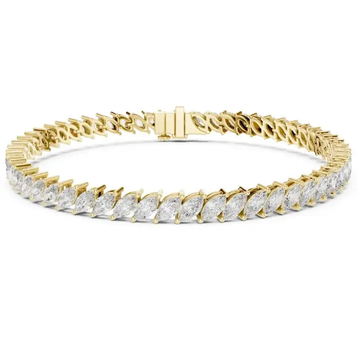 silver Marquise Spark Bracelet