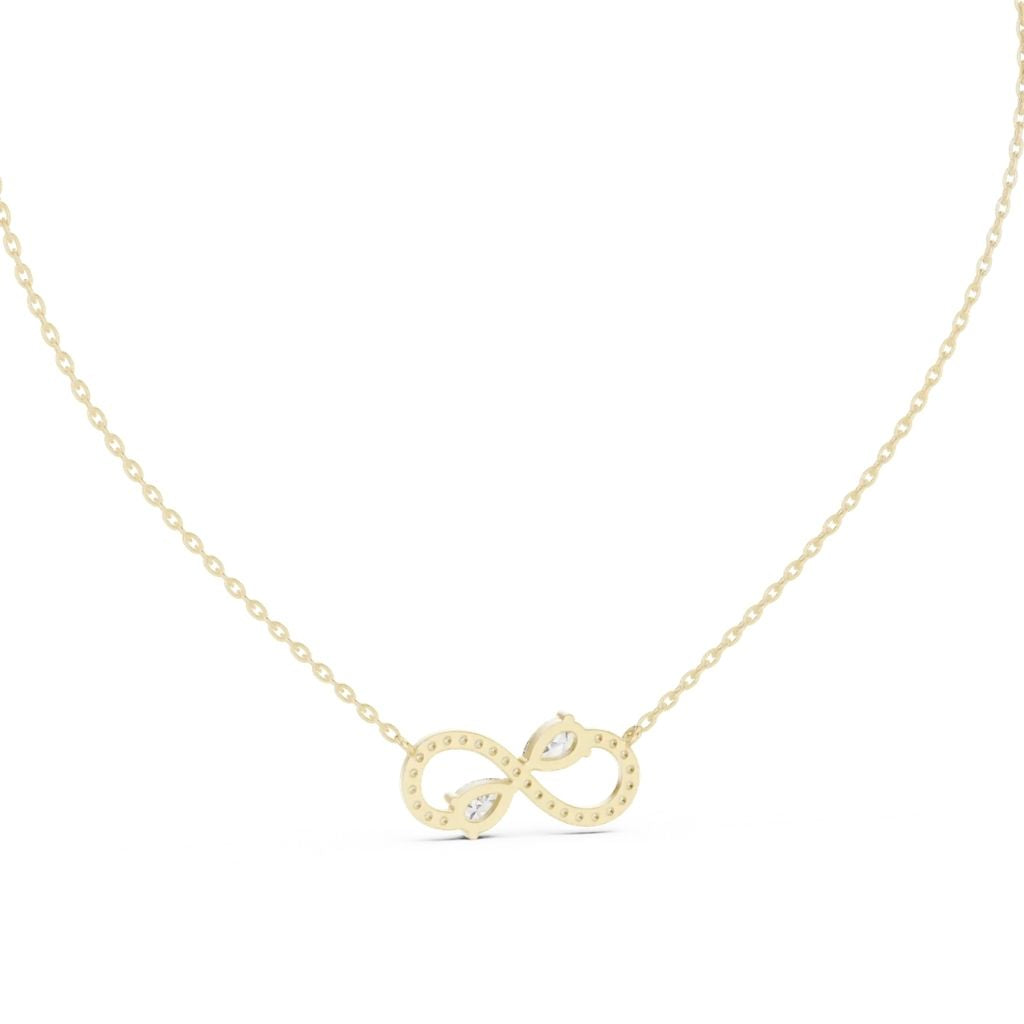 silver Infinity Sparkle Pendant