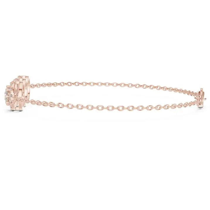 silver Celeste Diamond Bracelet