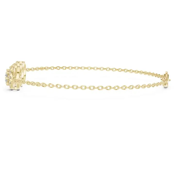 silver Celeste Diamond Bracelet