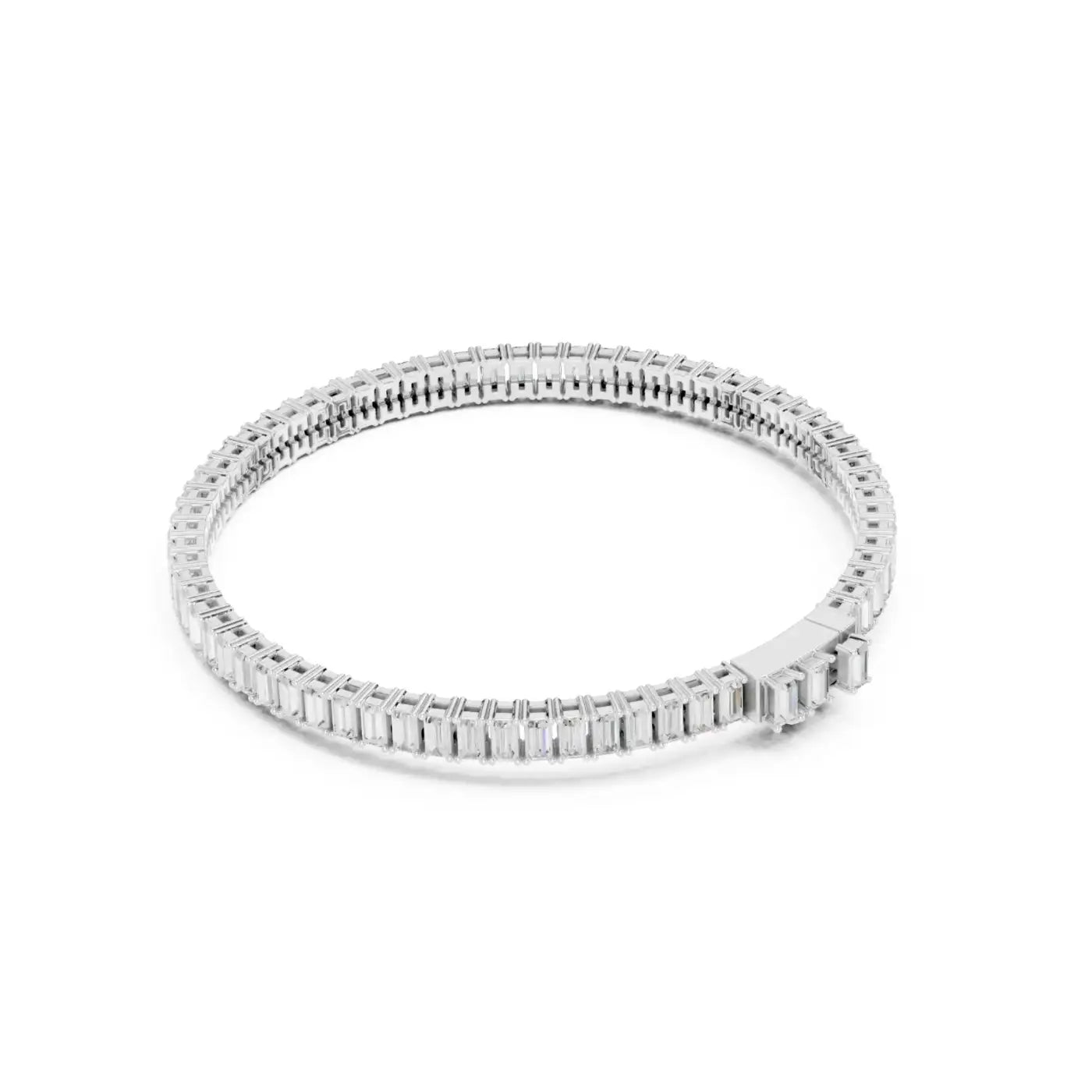 silver Refined Sparkle Statement